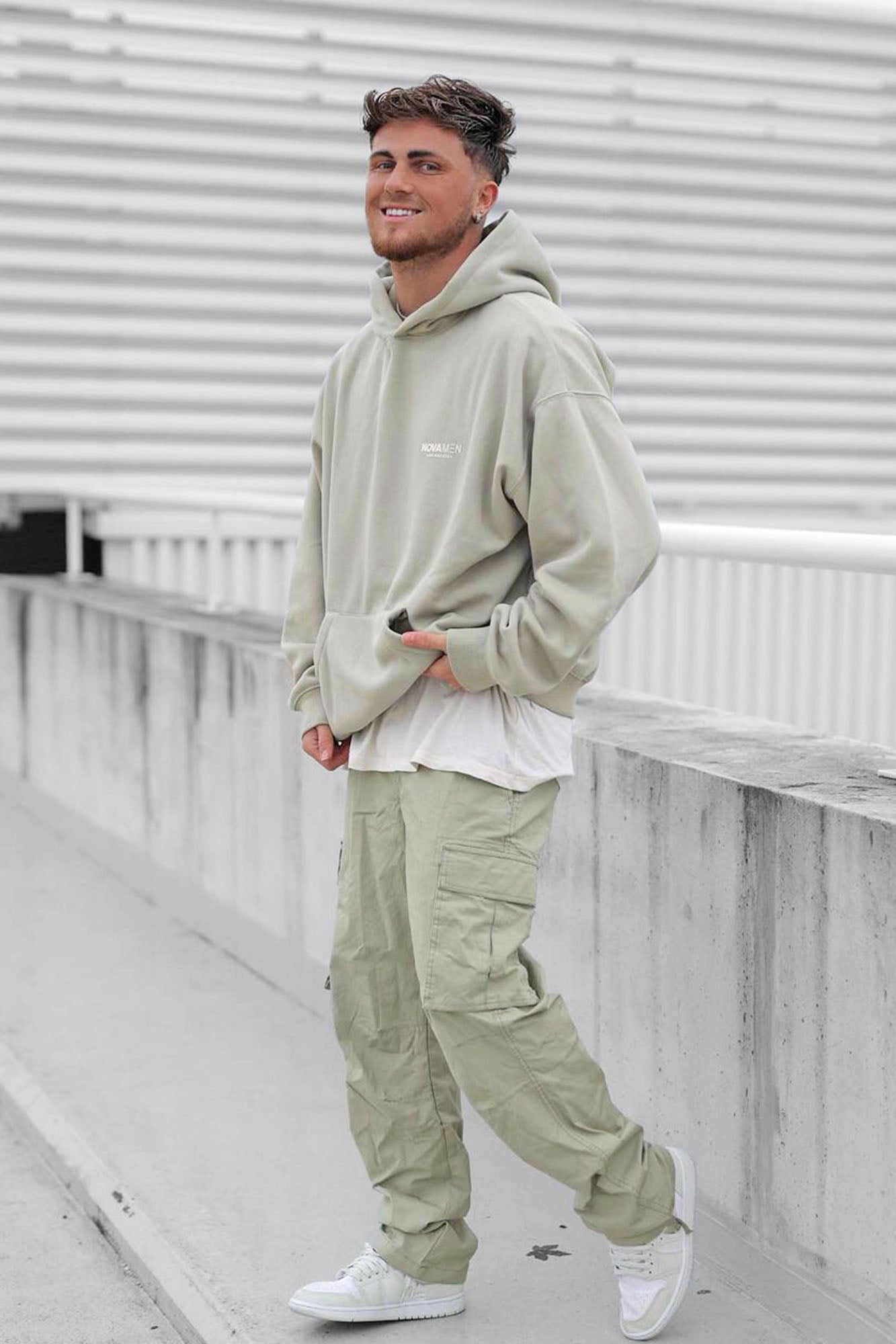Tyson Everyday Oversized Hoodie - Sage